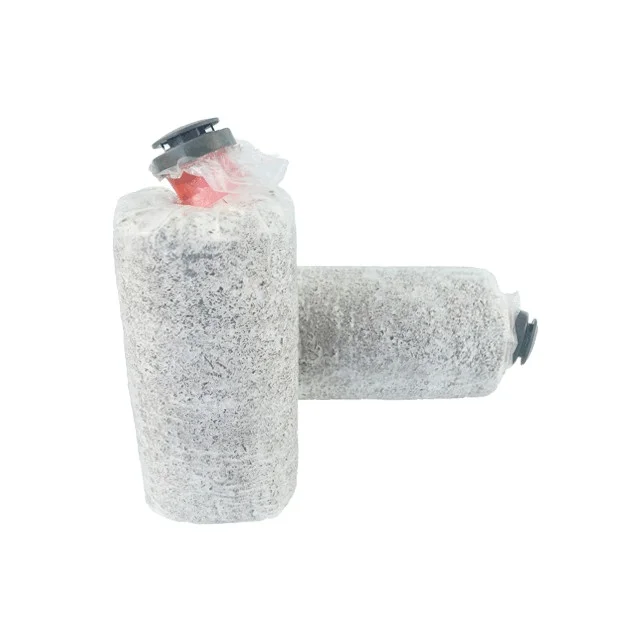 Farm grow organic sawdust growing bag inoculated grey oyster mushroom spawn logs