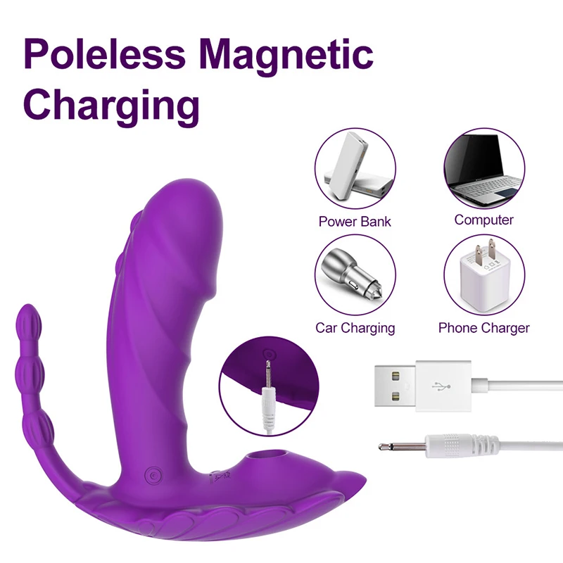 Portable Massage Insert Clit  Remote Control 10 Modes Wearable Vibrator Waterproof Silicone Sex Dildo Stimulation Masturbator