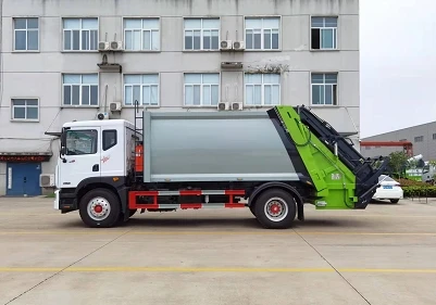 Factory Direct Sale Dongfeng Dolicar 14 CBM 18T Compactor garbage truck waste truck CLW5182ZYS6WL Collection garbage truck