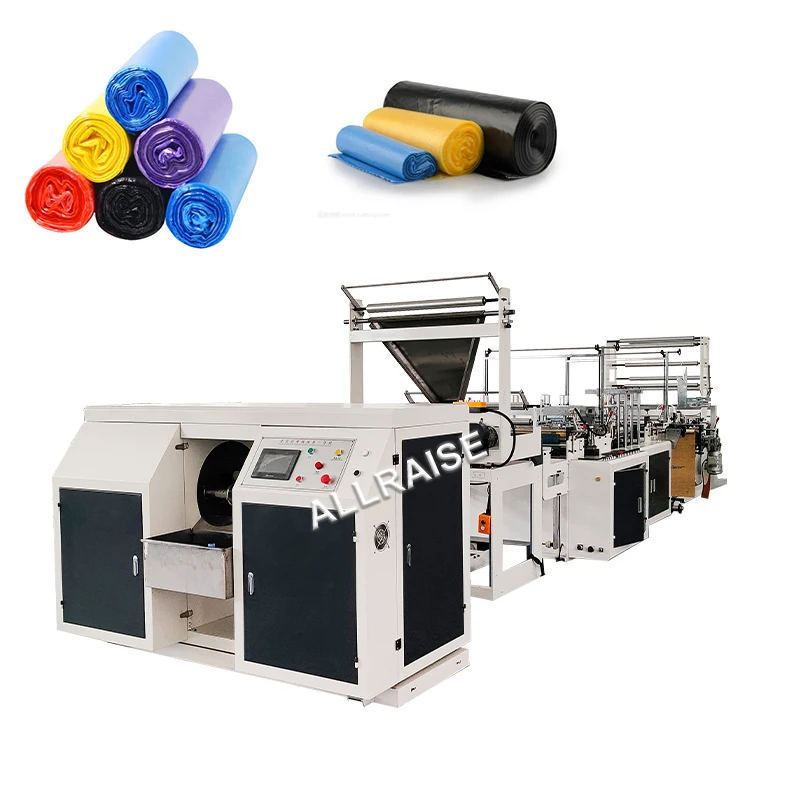 Automatic Roll String Garbage Bag Making Machine Price Garbage Bag Making Machine