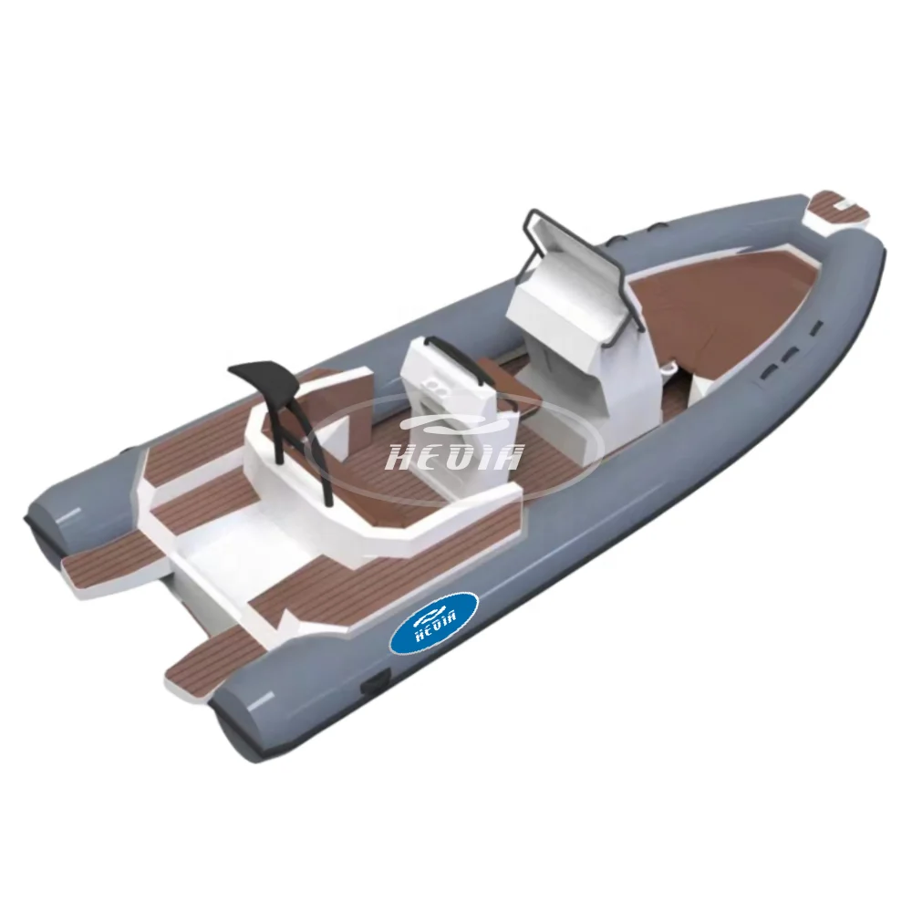 23ft RIB700 сверхмощный 13-местный алюминиевый корпус ПВХ ребро лодки надувные жесткий для патрулирования