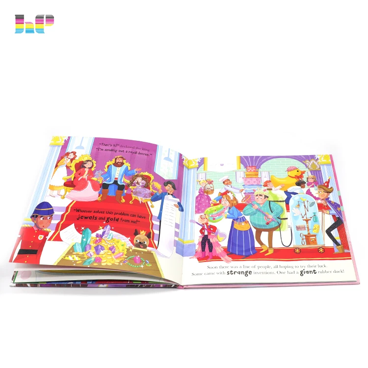 Professional Services Publishing House Printing Children Story Book Hardcover Books Printing Cooperated Manufacturer