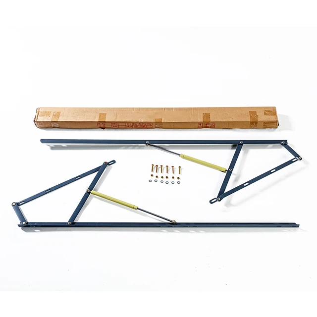 Furniture bed lift mechanism 150cm gas piston Lift Up Storage Bed Bracket Frame Hydraulic Hinge
