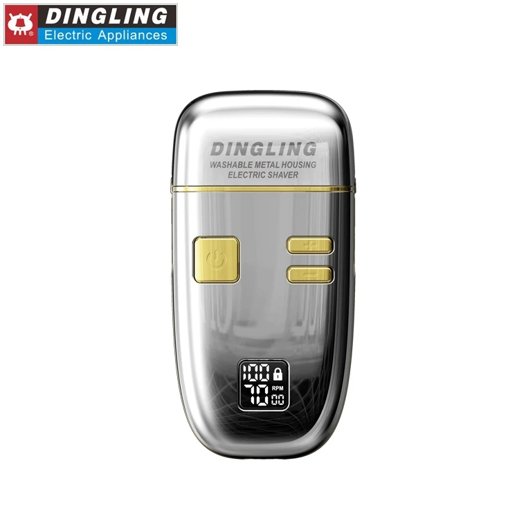 Лидер продаж, свобода ухода, дешевая индивидуальная передвижная Серебряная электробритва, водонепроницаемая