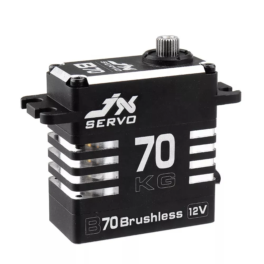 
JX Servo B70 HV 12V 70KG 180 degree Brushless Large Torque Metal Gear Digital Servo For RC Helicopter Car Truck 