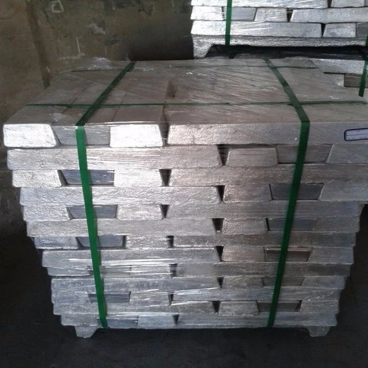Wholesale high purity  99.95% 99.99% zinc ingot factory supply Tin Ingot Used in construction and electricity
