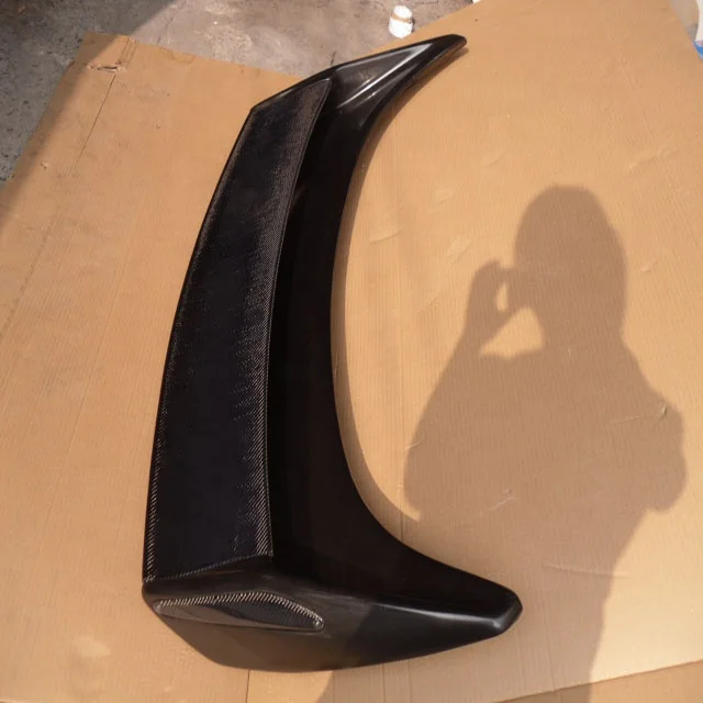 For 2002-2008 350Z Z33 VS3 Style Full Fiber Carbon Fiber Trunk Spoiler Blade w/ Base