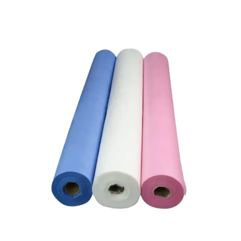 Spa Message Table Nonwoven Hospital Fabric Examination Medical Disposable Bed Sheet In Roll