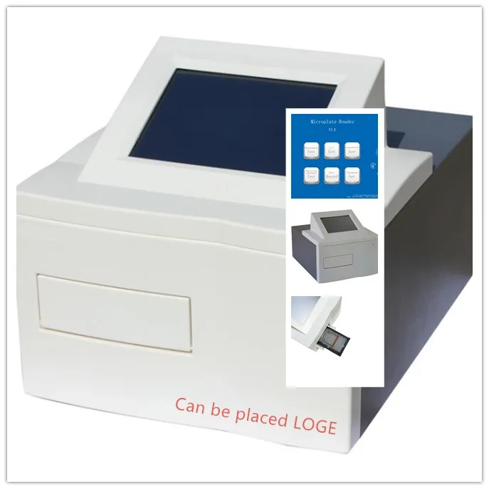 China 2021 clinical Laboratory Elisa microplate Reader with  microplate  washer Best price and best quality