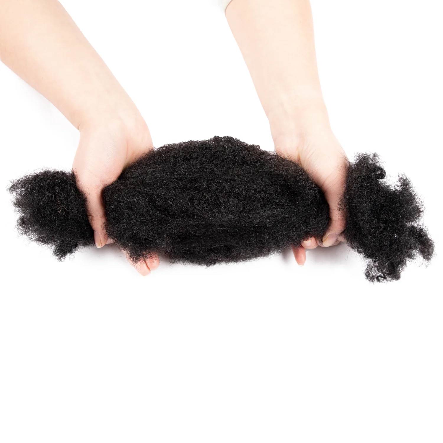 BLT hot selling wholesale cheap afro kinky human black hair bulk afro kinky curly bulk human hair