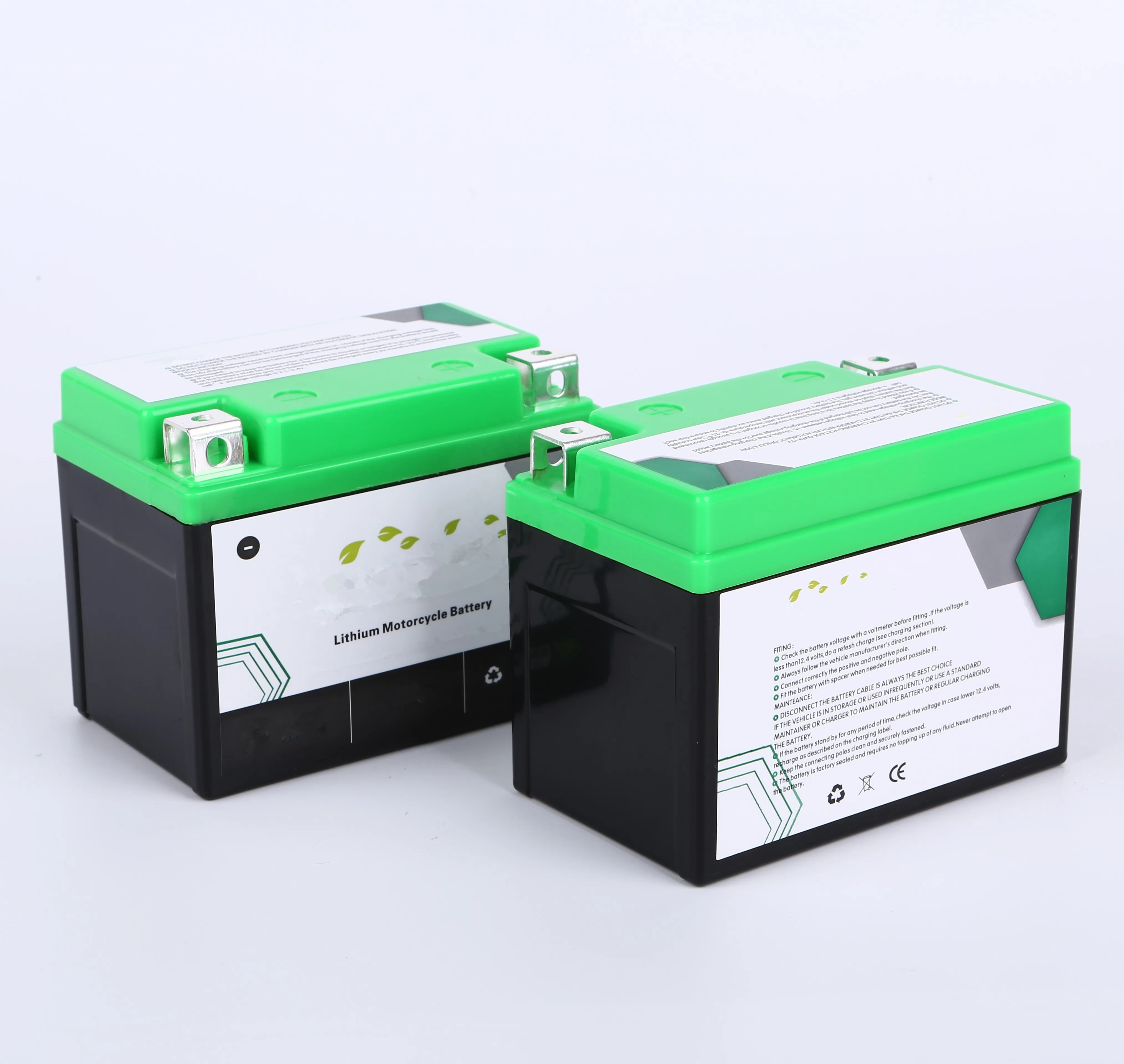 New Product Rechargeable Lithium Motorcycle Starting 12.8v1600mah 4ah 5ah 6ah 7ah 9ah Cca30c Start Battery