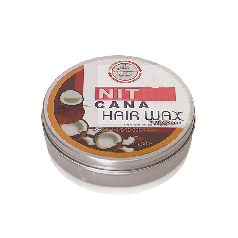 OEM/ODM Hot Selling Strong Hold Nitroo Hair Wax Olive Garlic Snake Coconut Hair Styling 150G