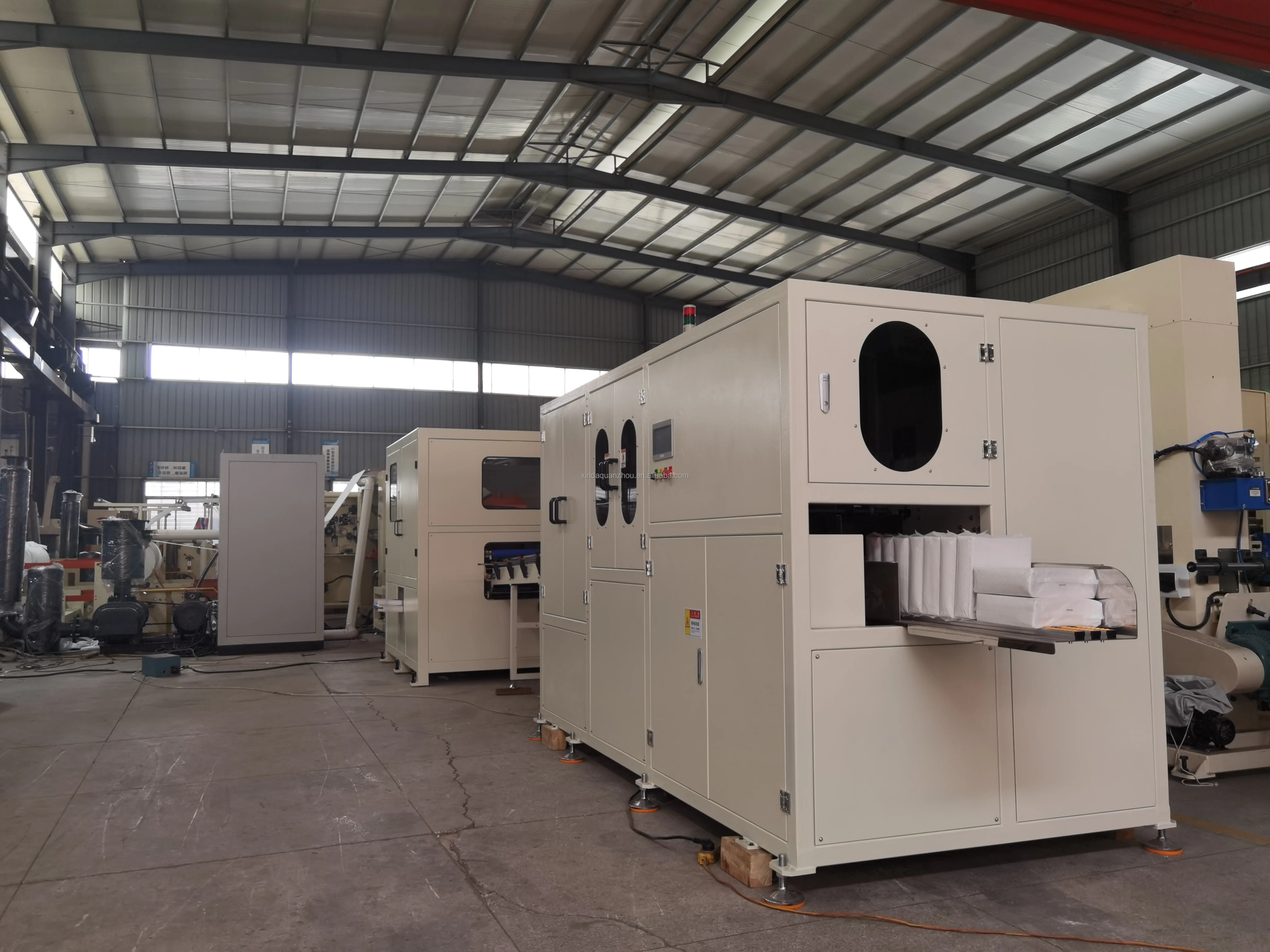 Automatic stacking transfering  Z Folding Hand Towel Tissue Machine line