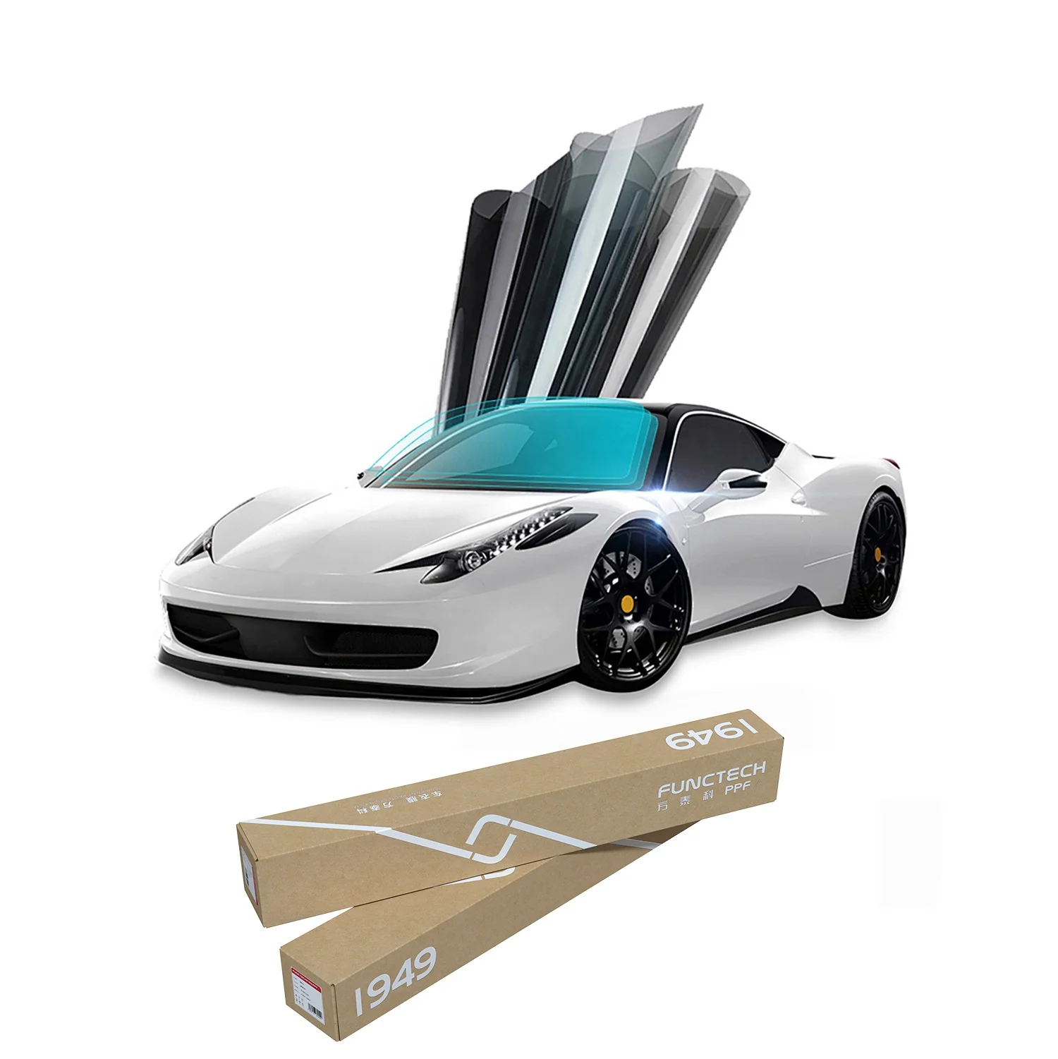 Ultra Soft Easy Install Matte Car Nano Ceramic Paint Protection Film Tph Ppf Anti Yellow Car Ppf Film