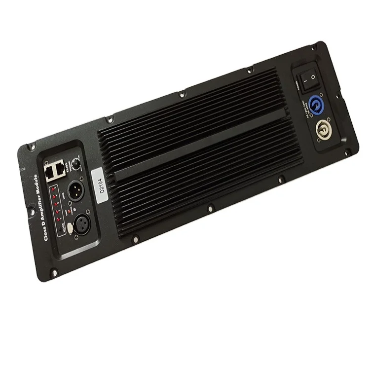 2channel Active Line Array  Power Amplifier Module 1000w And 400w At 8ohm 1900w And 700w