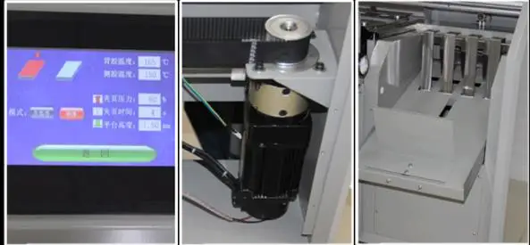 ZX-270 Automatic book glue binding machine 220v