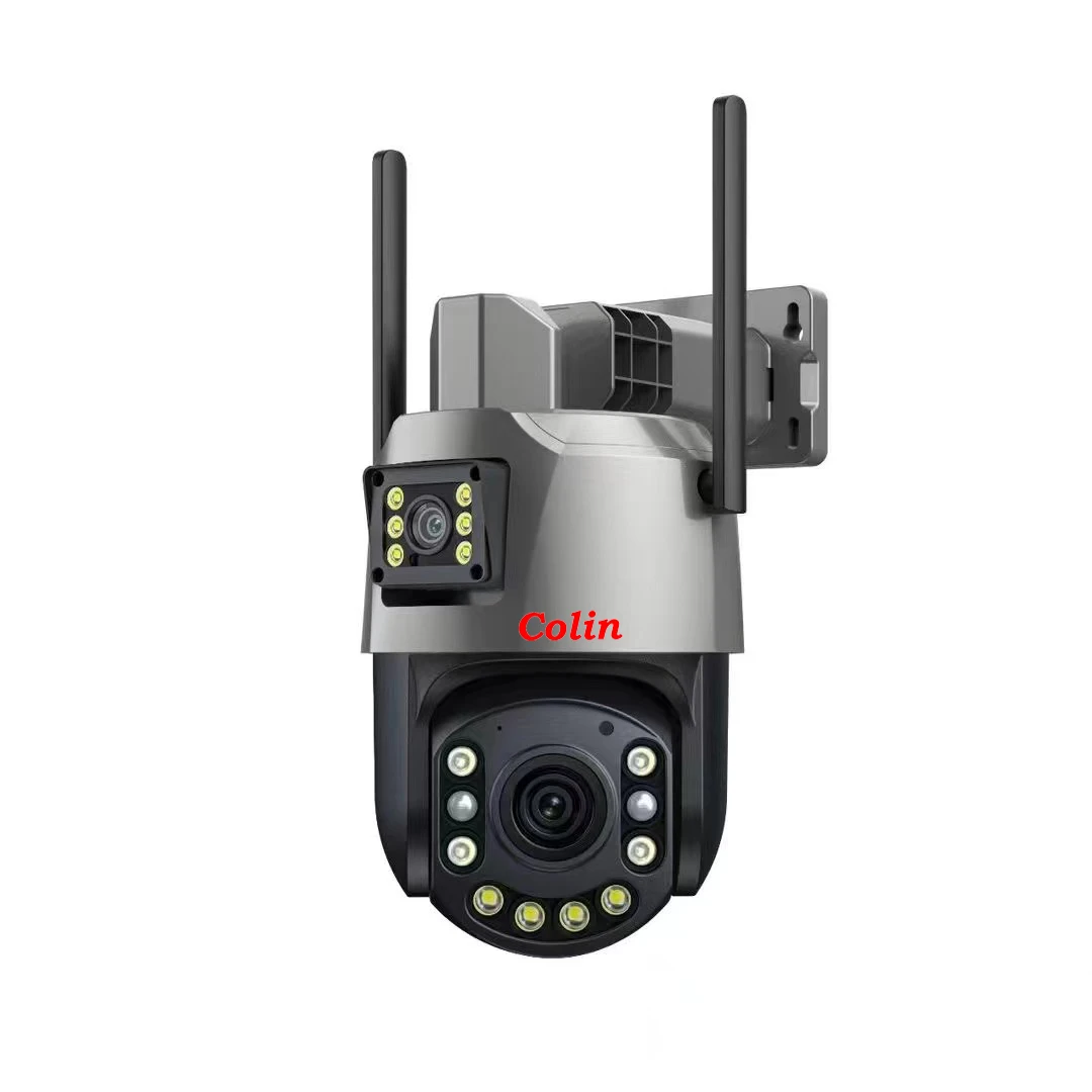 Colin Factory 60W 30AH 333WH OEM Support iP66 Waterproof Human Motion Detection dual lens Night Vision 36x zoom ptz camera