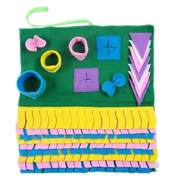 Snuffle Тренировочный Коврик для домашних животных нос работа одеяло Нескользящие Пэт развивающий коврик для кормления мастерство снятие стресса собака коврик для кормления