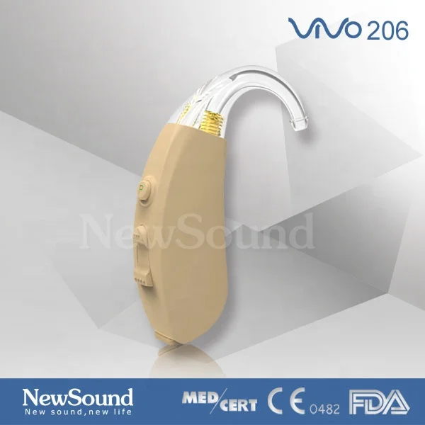 Siemens Preset Sound Amplifier Digital BTE Hearing Aid Made in China Moderate to Severe Hearing Loss