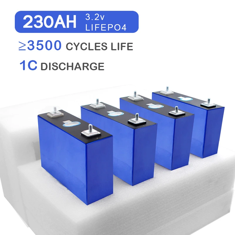 Shenzen Qishou Wholesale Products Rechargeable 3.2V230Ah 3.2V 230Ah Lifepo4 Battery Cell Price For Solar Energy System