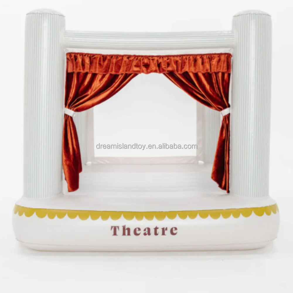 Wholesale price self-inflating bounce house without blower small inflatable bounce house for children