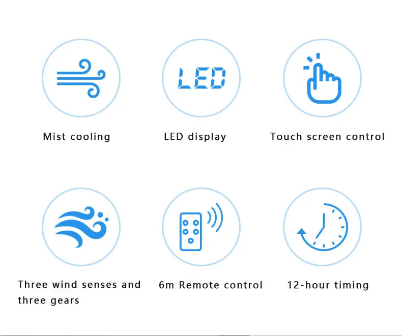 Hot sale 18 inch fan with cooling air and water mist 16 inch mist fan