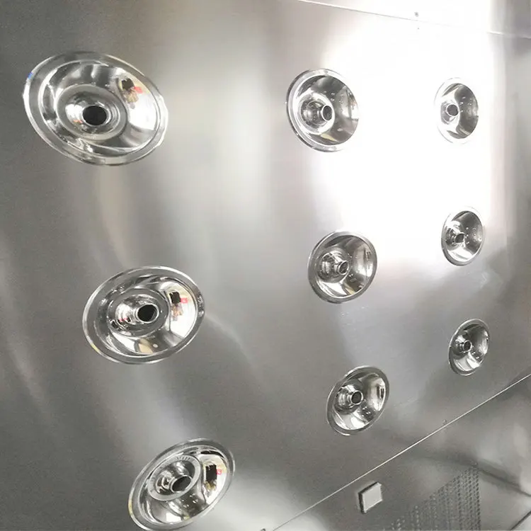 China hot selling air, curtain shower with shoe sole cleaner machine for clean room/