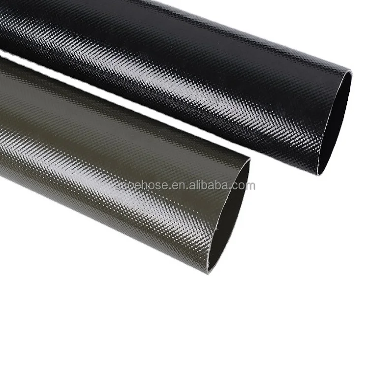 Incorporated Copper Wire 4-8 Inch Bulk Refueling Refineries Hydraulic Fracturing Fuel Transport Hose Oilvey 10 TPU Layflat Hose