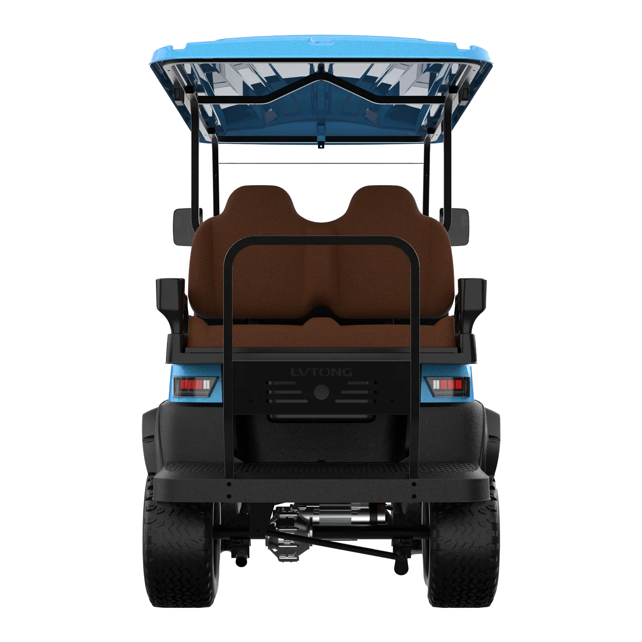 Electric 4-Seater Golf Cart 4kw Motor 48v Battery CE Certified