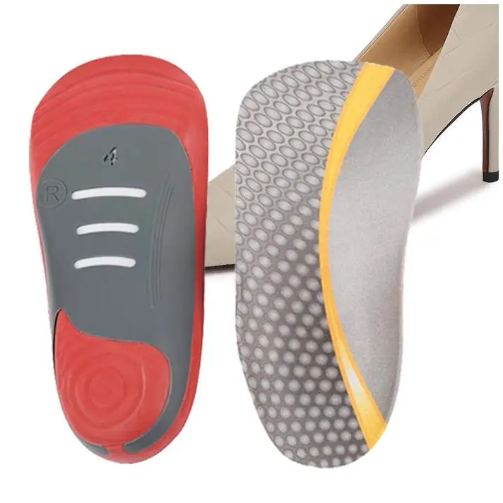 Insoles Plantar Promotional Multi-Sport Orthotic Bulk Popular Natural Sole For Work Boots Esm Goodyear Insole Rib Attaching