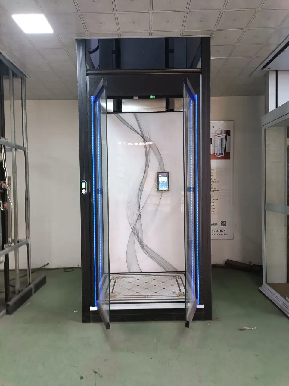 New Customization Glass Home Elevator Home Lift Indoor Small Elevators Home lift