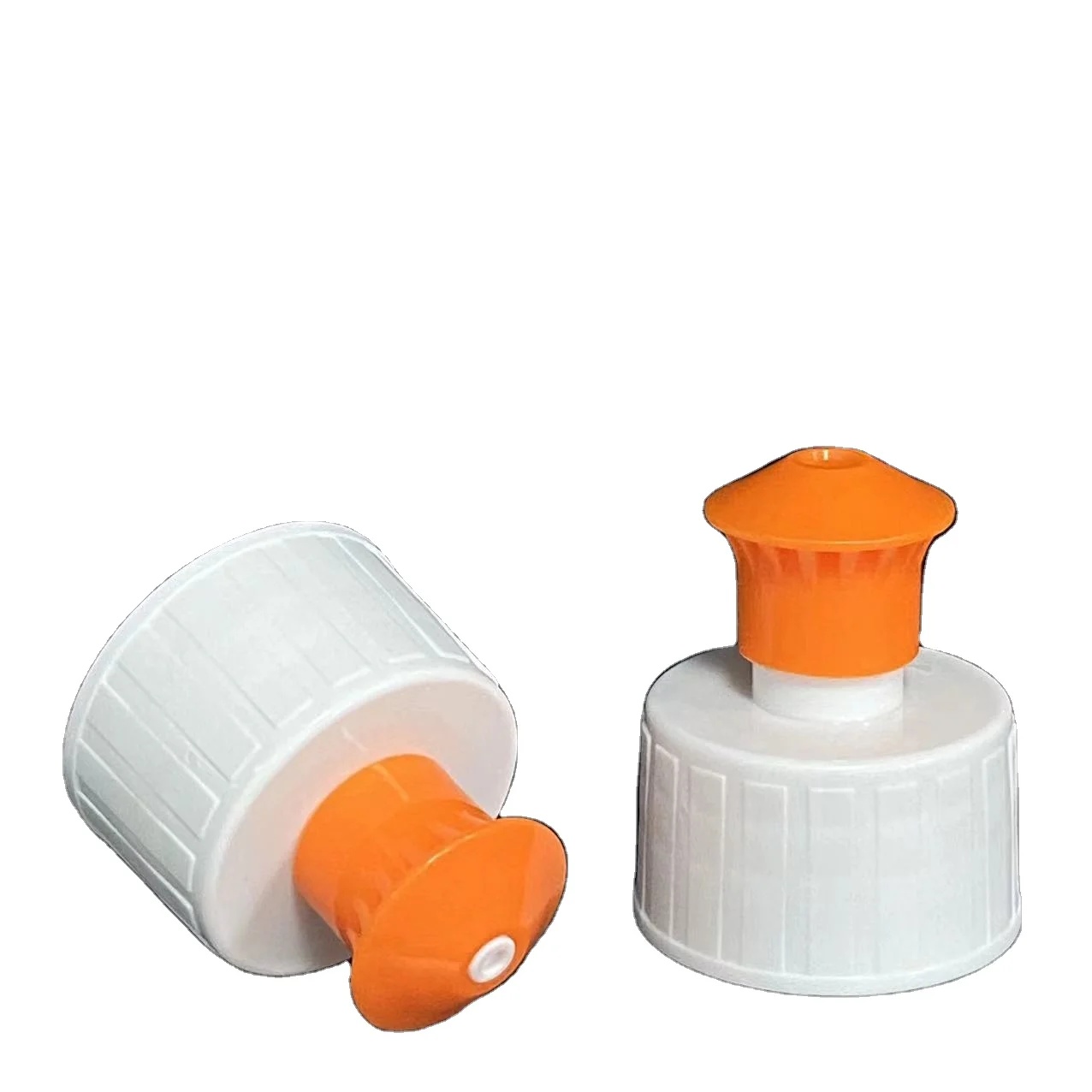 Plastic Push Pull Detergent Bottle Cap with plastic dish washing soap bottle lid
