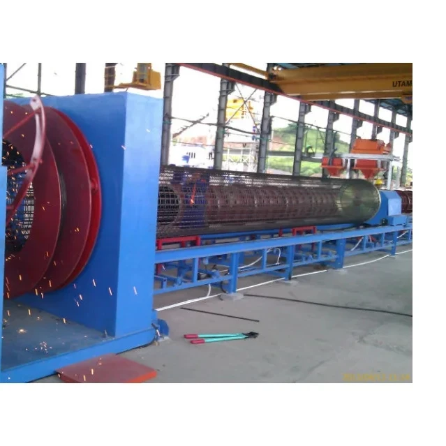 concrete pile reinforcing steel cage making machine