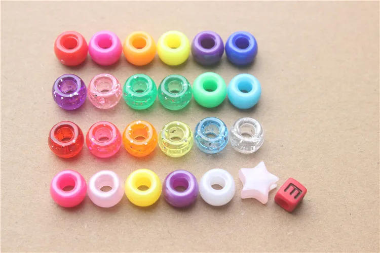 Лидер продаж игрушка 3300 шт. бусины от поставщика Марди Гра 9*6 мм «сделай сам» из пони