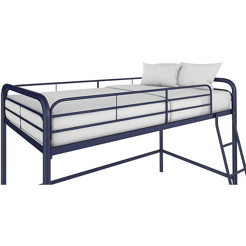 Kids furniture fanny bunk bed with curtains