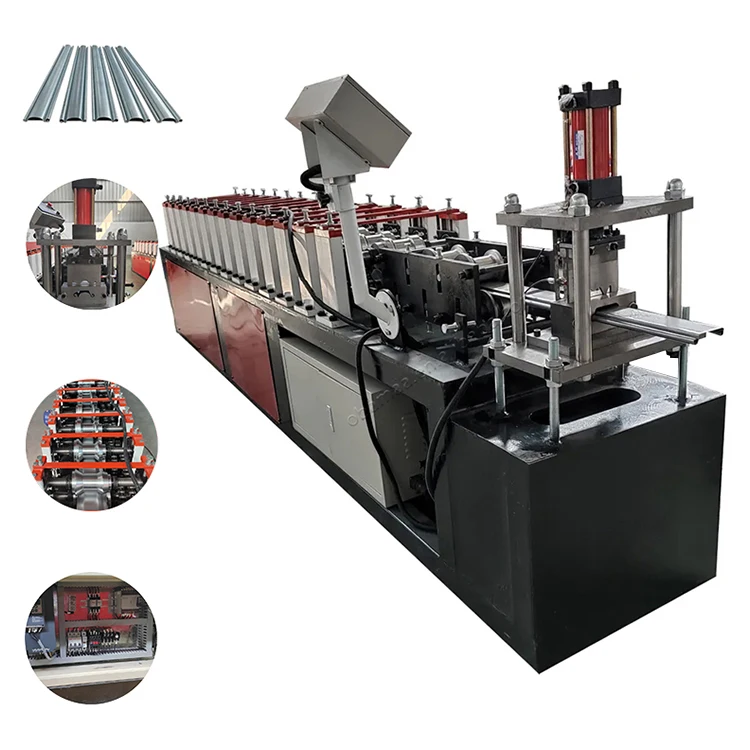 hydraulic galvanized roller shutter door machine production line / cold roll forming machine