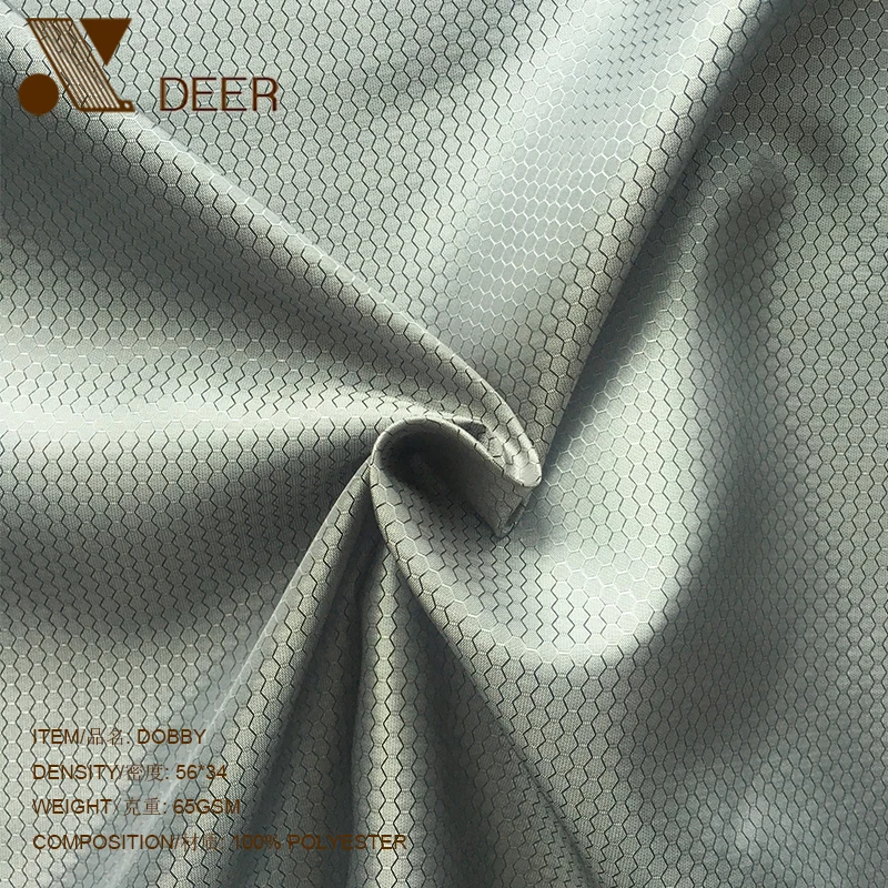 China Wholesale New Design Dobby Breathable  Fabric for Suit Lining