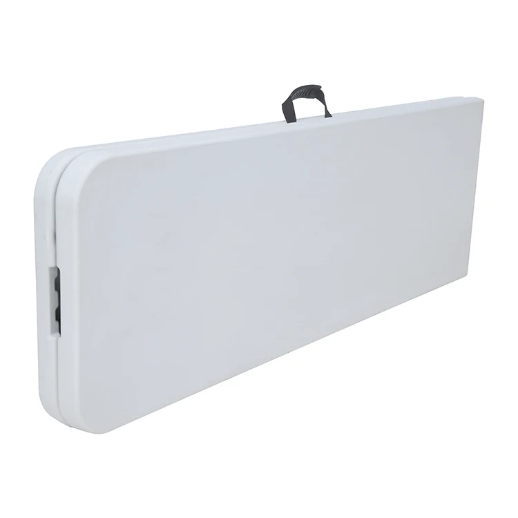  Fold in Half Tent Table Portable Plastic for Camping Travel Wholesale 264cm Length Office Furniture Desks Modern