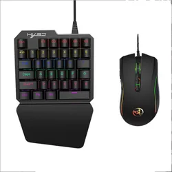 Pb32 Pubg Mobile Controller Wiared Klavye Mause Colored Wired Machinery Gaming Keyboard And Mouse Combo Small For Pubg