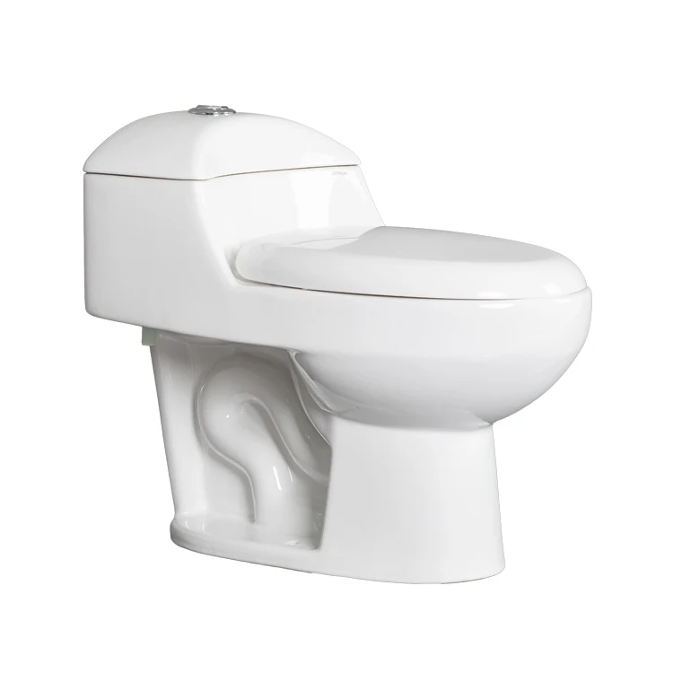 Modern Inodoro Siphonic S trap Water Closet Bathroom Commode WC Cheap One Piece Toilet Bowl