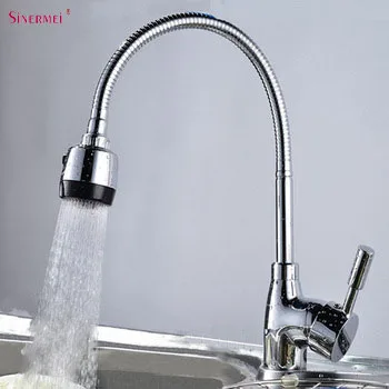 Single Lever Kitchen faucet with Adjustable Shower Classic Pro Kitchen taps Water flow Kitchen mixer
