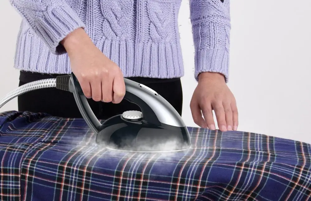 All-in-One Garment Steamer and Iron, Electric Garment Steamers with Iron Board Keep Your Fabrics Fresh and Crease-Free