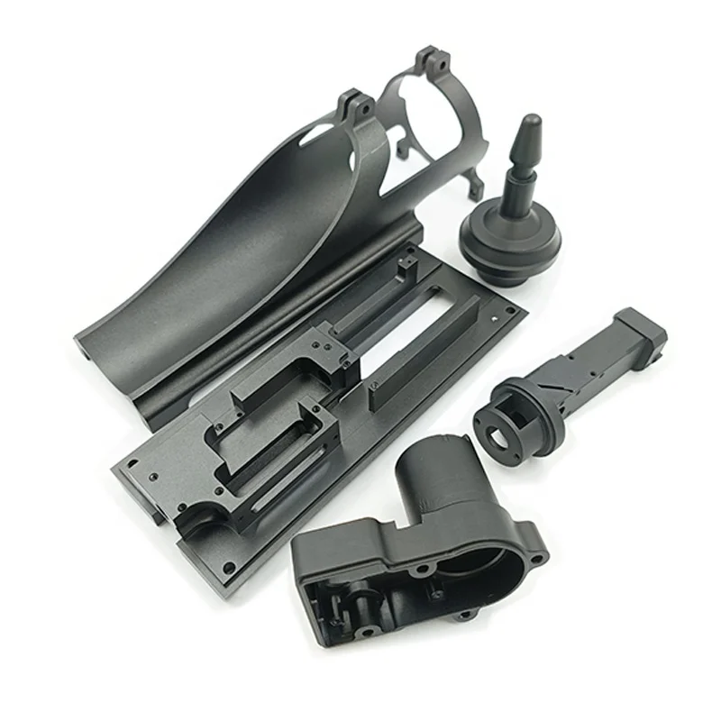 CNC Aluminum Milling Parts Aluminum CNC Turning Part Black Anodized Aluminum Parts