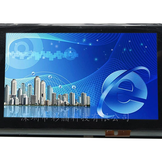 4.3 inch tft lcd module display for industrial controller with touch panel