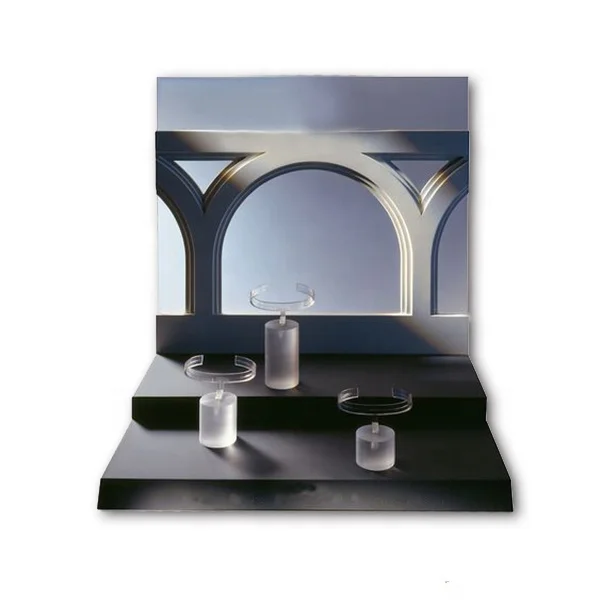 Custom acrylic jewelry stand ring acrylic display stand ring holder jewelry standing