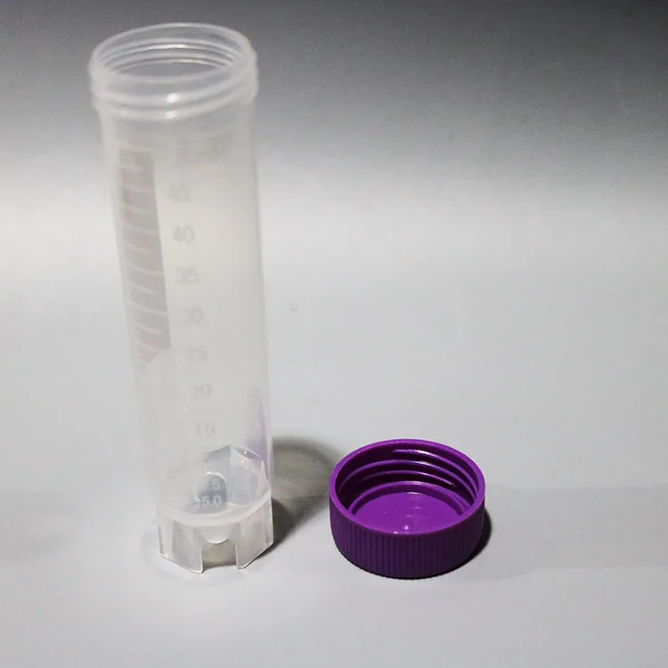 Best sell 15ml 50ml Centrifuge Tube with screw cap and self standing conical end centrifuge tube