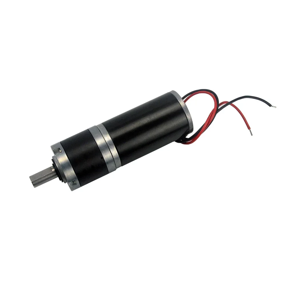 Custom High Torque Long Life Low Noise Metal Steel Pipe Planet Reducer 32mm Diameter DC 12V 24V Micro Planetary Gear Motor