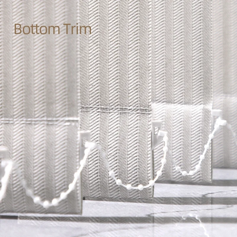 vertical blinds luxury curtain white fabric curtain electric sun shading sheer office curtains Persianas