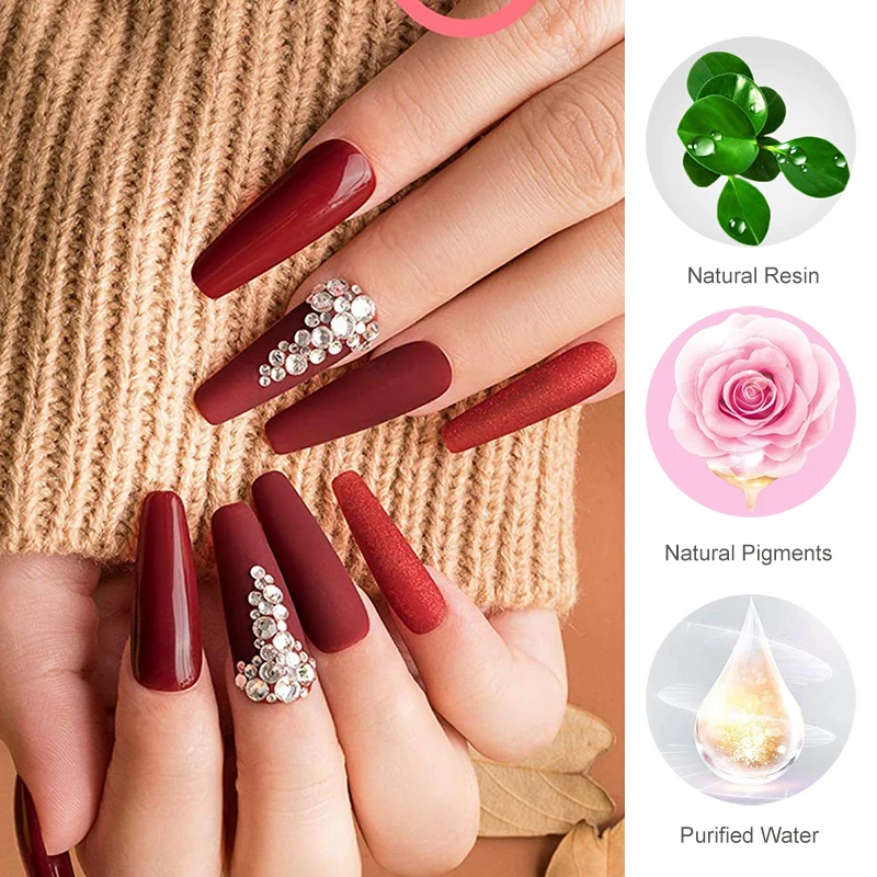 Factory Wholesale 8ml Thinner Color UV Nail Gel Polish Bottle Customized Label for Salon Use Offering OEM/ODM Services