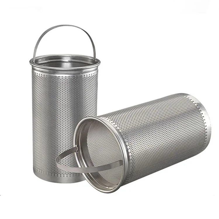 Sinter Stainless steel cartridge element basket strainer